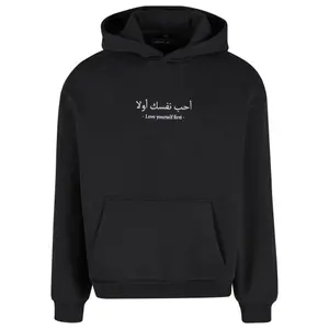 Felpa con cappuccio da donna Mister Tee Love Yourself First EMB Loose fit image-0