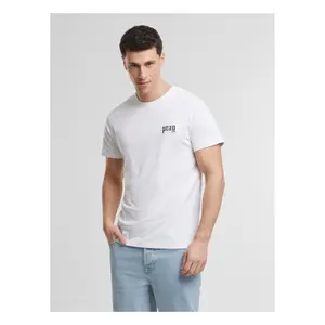 Women's T-shirt Mister Tee Pray Old English Wording EMB image-1