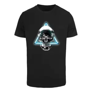 T-shirt Mister Tee Neon Skull image-0