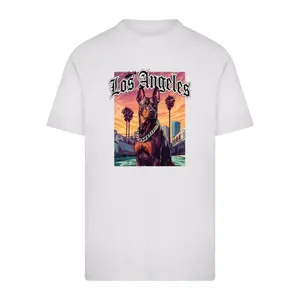 Camiseta Mister Tee Los Angeles Dog image-0