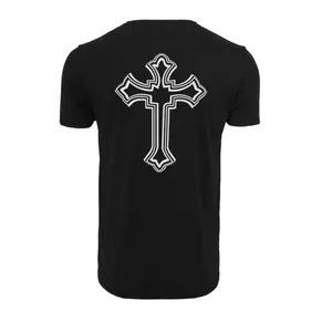 T-Shirt Mister Tee Tupac Cross image-1