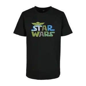 Kid's T-shirt Mister Tee Star Wars Colorful Logo image-0
