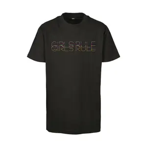 Girl's T-shirt Mister Tee Girls Rule image-0