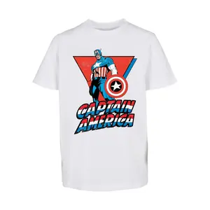 Child's T-shirt Mister Tee Marvel Captain America image-0