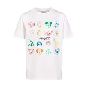 Oversized T-shirt Mister Tee Disney 100 Faces image-0