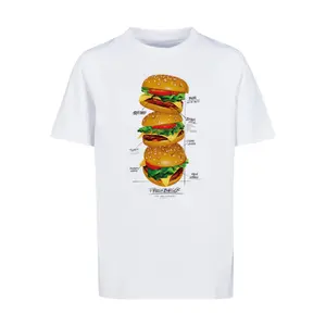 Kid's T-shirt Mister Tee Triple Burger image-0