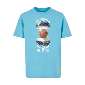 Kid's T-shirt Mister Tee Ballin World image-0