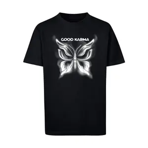 Kid's T-shirt Mister Tee Good Karma Butterfly image-0