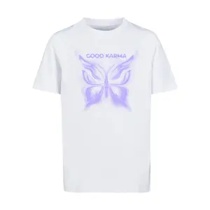 Kid's T-shirt Mister Tee Good Karma Butterfly image-0