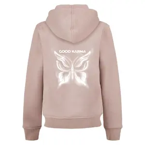 Basic kids' hoodie Mister Tee Karma Butterfly image-1