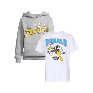 Kid's T-shirt Mister Tee Donald & Ducktales kurzarm (x2) image-0