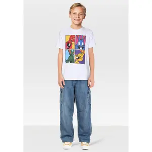 Kid's T-shirt Mister Tee Bugs Bunny kurzarm (x2) image-3