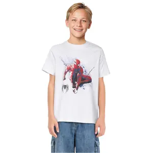 Kid's T-shirt Mister Tee Spiderman kurzarm (x2) image-3
