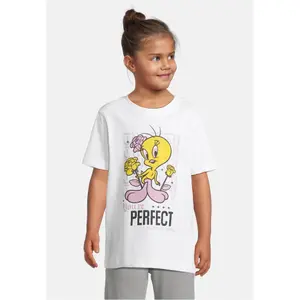 Girl's T-shirt Mister Tee Tweety & Lola Bunny (x2) image-0