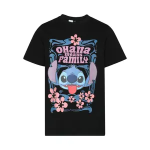 Girl's T-shirt Mister Tee Lilo & Stitch kurzarm (x2) image-2