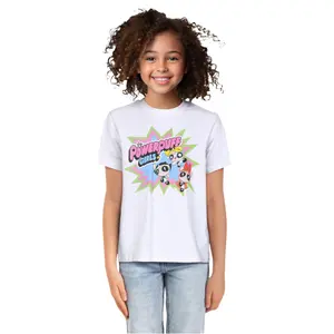 Girl's T-shirt Mister Tee Power Puff Girls kurzarm (x2) image-4