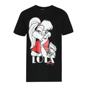 Girl's T-shirt Mister Tee Lola Bunny Mood image-0