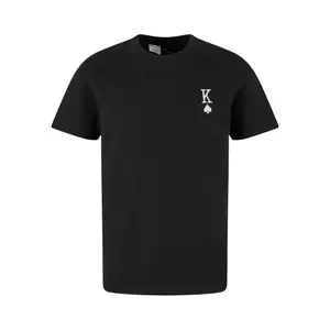 Kid's T-shirt Mister Tee King Card Game EMB image-0