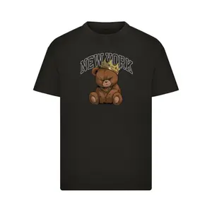 Kid's T-shirt Mister Tee NY Crowned Bear image-0