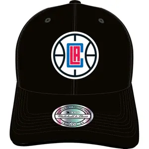 6 panel 110 snapback cap met nba team logo Los Angeles Clippers image-0