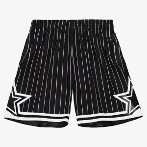 nba orlando magic 1993 calções de cisne com o logotipo branco image-0