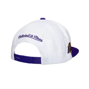 Snapback Cap Mitchell & Ness Heritage Script Los Angeles Lakers image-1