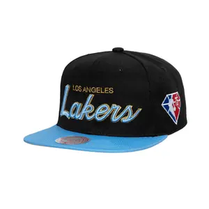 Snapback cap Mitchell & Ness 75TH Gold Los Angeles Lakers
