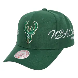 Casquette de baseball Mitchell & Ness Champ Wrap Pro Milwaukee Bucks image-0