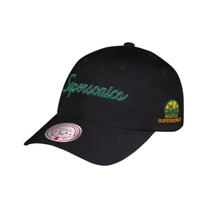 Casquette de baseball Mitchell & Ness Foundation Script Seattle Supersonics