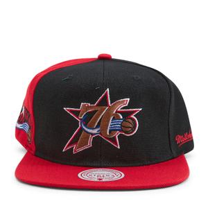 Snapback-keps Philadelphia 76ers Rear Script Deadstock HWC image-1