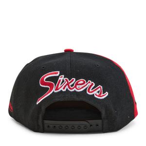 Snapback-keps Philadelphia 76ers Rear Script Deadstock HWC image-4