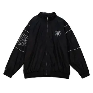 Træningsjakke Mitchell & Ness NFL Los Angeles Raiders Sideline Jacket 1992
