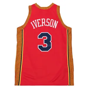 NBA Philadelphia 76ers Jersey Allen Iverson Alternate 2004 image-1