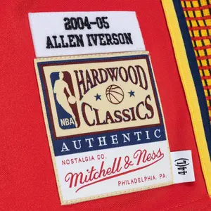 NBA Philadelphia 76ers Jersey Allen Iverson Alternate 2004 image-3