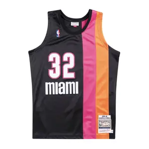 Miami Heat NBA Jersey Shaquille O’Neal Authentic Alternate 05