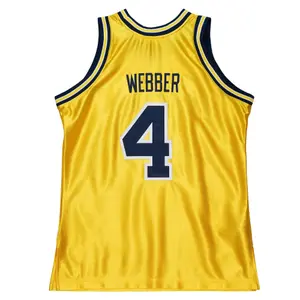 NCAA Michigan Wolverines jersey Chris Webber 1991 image-1