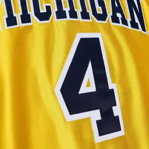 NCAA Michigan Wolverines jersey Chris Webber 1991 image-2