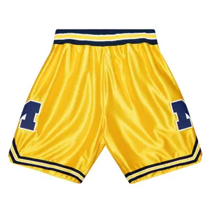 Pantaloncini Michigan Wolverines NCAA Maize 1991 image-0