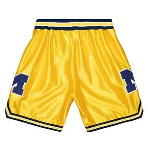 Pantaloncini Michigan Wolverines NCAA Maize 1991 image-1