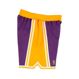Pantalón corto Los Angeles Lakers NBA Authentic Road 96-97 image-1