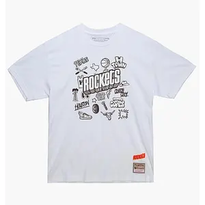 T-Shirt Houston Rockets NBA Doodle image-0