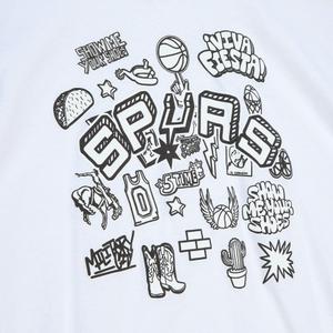 Camiseta San Antonio Spurs Blank Traditional image-2