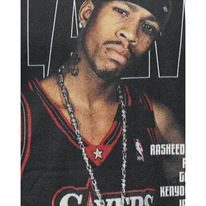 T-shirt Philadelphia 76ers NBA Slam Allen Iverson image-2