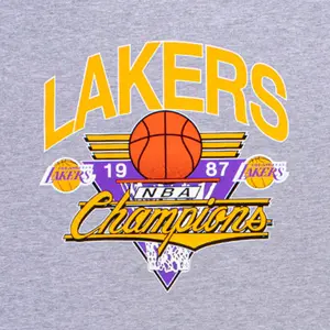 T-shirt Los Angeles Lakers NBA 1987 Champions image-1