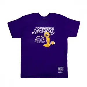 T-shirt Los Angeles Lakers NBA 1987 Champs image-0