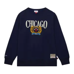 Felpa Mitchell & Ness Collegiate Chicago Bulls image-0