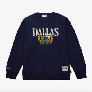 fcpo6110-dmayypppnavy-fleece-dallas-mavericks-collegiate-crew-navy