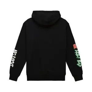 Camisola com capuz com autocolante de bofetada Boston Celtics image-1