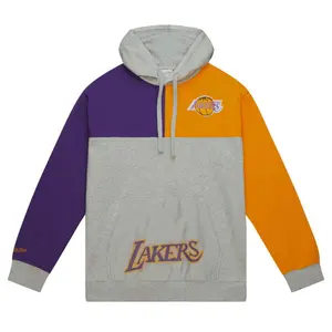 Fleece mit Kapuze Los Angeles Lakers Tie Breaker