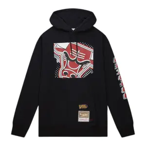 Hoodie Mitchell & Ness Big Face 7.0 Chicago Bulls image-0